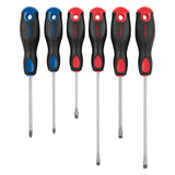 JUEGO DE DESTORNILLADORES, 6 PIEZAS, MANGO COMFORT GRIP, PRETUL